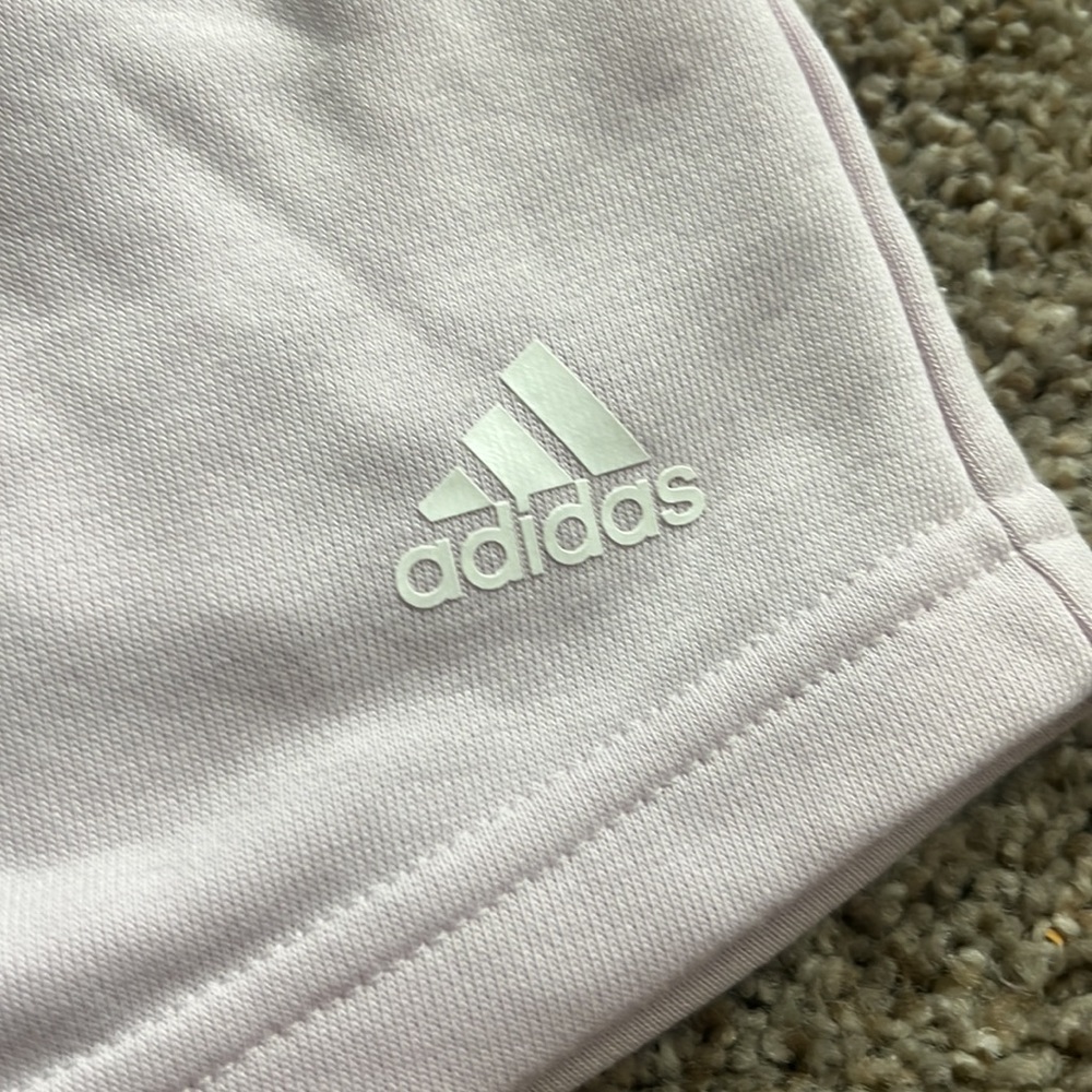 Adidas hyper glam French Terry lounge SET. Womens Large. Shorts are new with tag - Picture 6 of 14